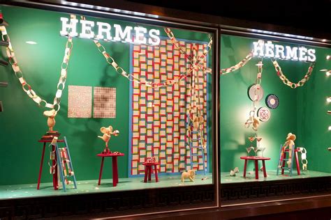 hermes window display 2022|Hermès – The Christmas Zoo .